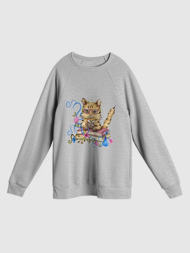 Diva Kitty Bella+Canvas Unisex Sponge Fleece Raglan Sweatshirt product image (1)