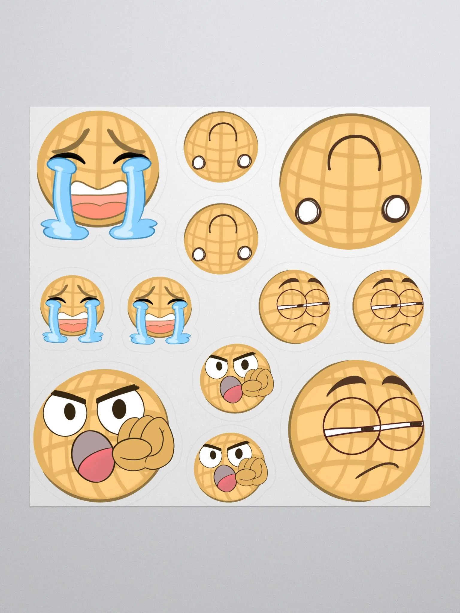 Waffleman Emote Stickers (Series 3) product image (1)