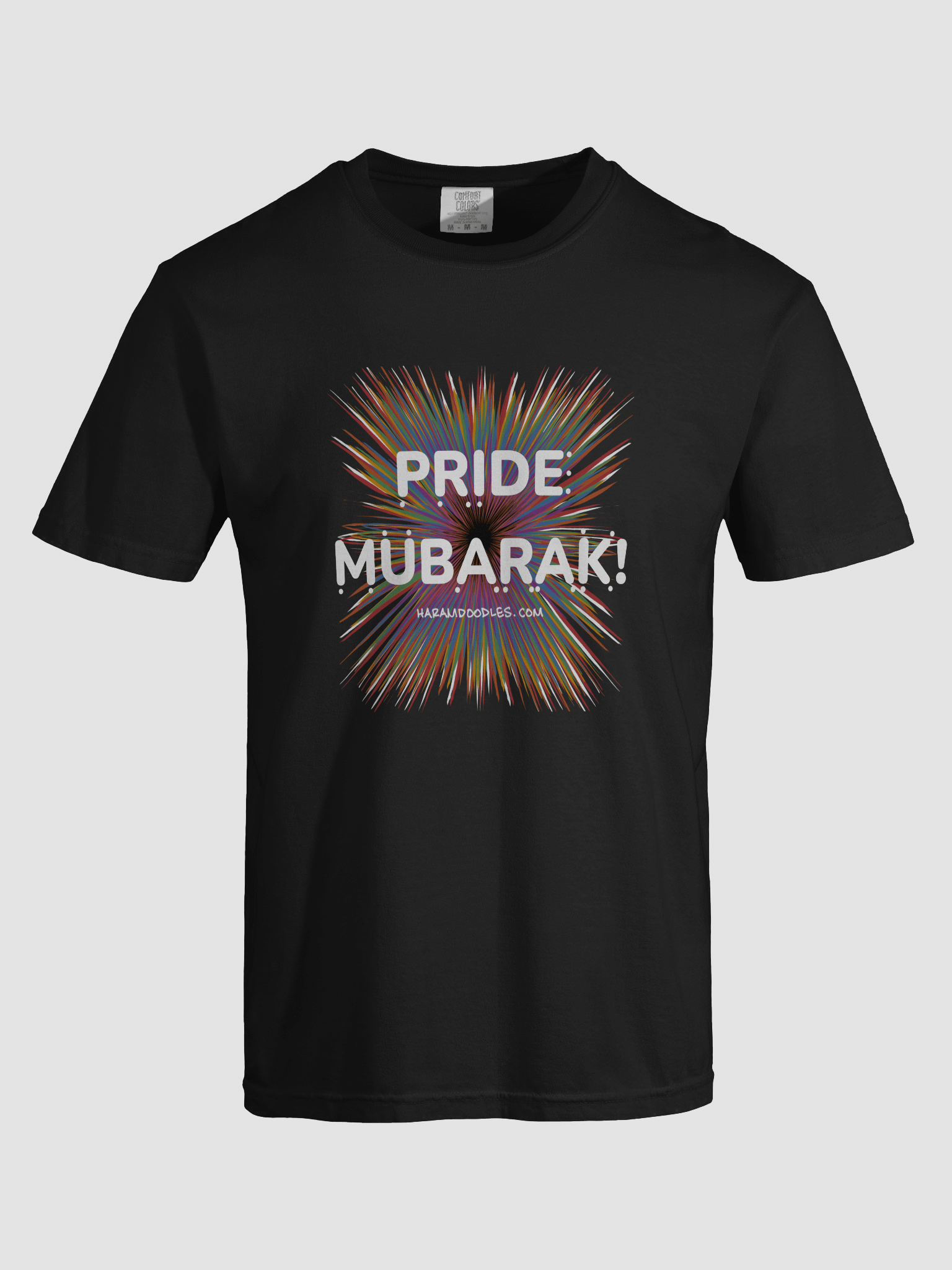 Pride Mubarak Heavyweight T-Shirt product image (4)