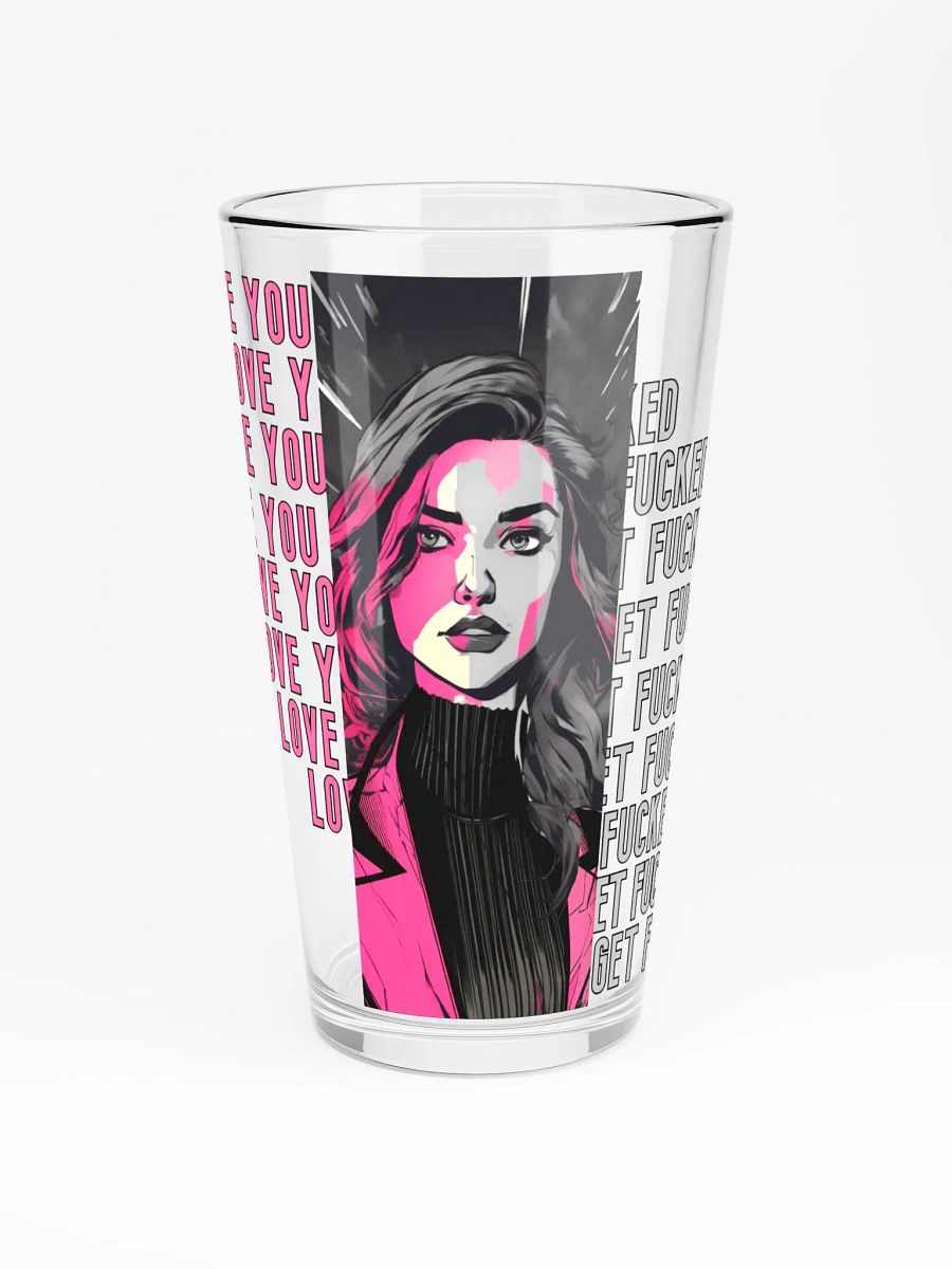 Pris- Love You, Get Fucked Shaker Pint Glass product image (3)