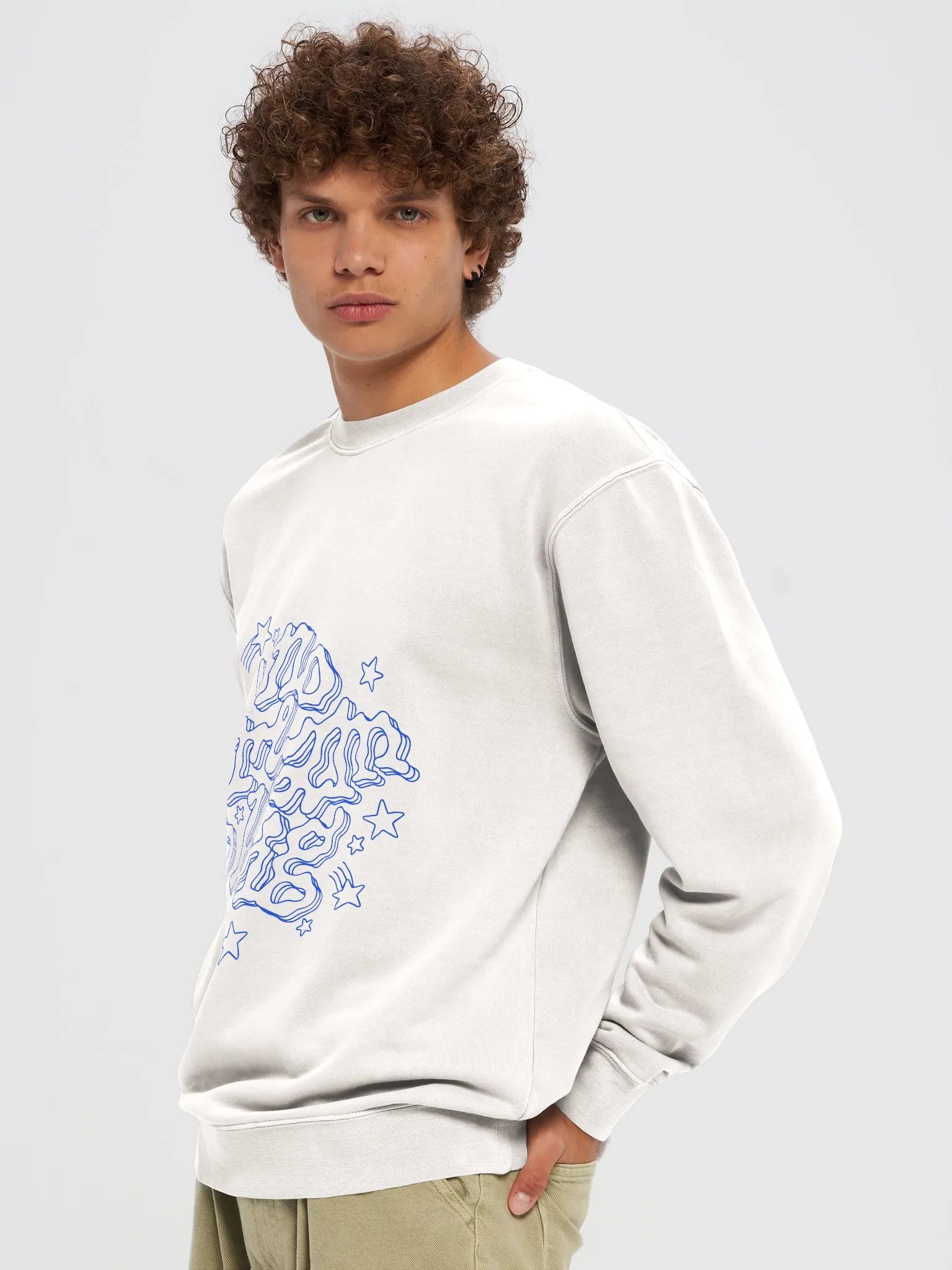Celestial Scribbles Unisex Sweatshirt product image (3)