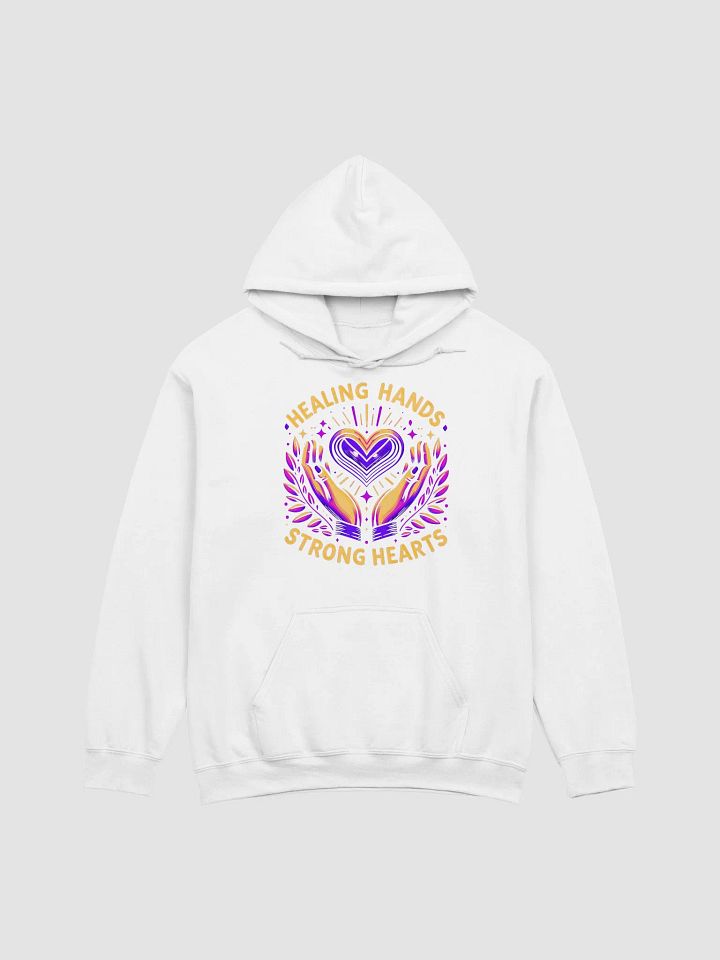 strong hearts ,healing hands hoodie product image (4)