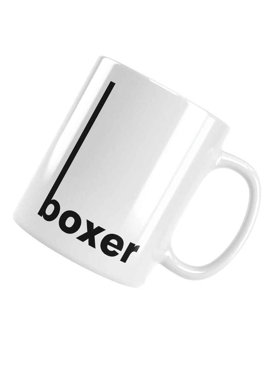 Boxer Minimalist Chic Mug For Boxer Lovers & Owners product image (1)