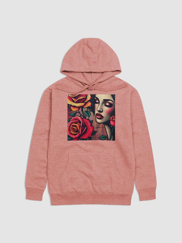 Rose colored glasses, Cozy Cotton Blend Unisex Hoodie product image (1)