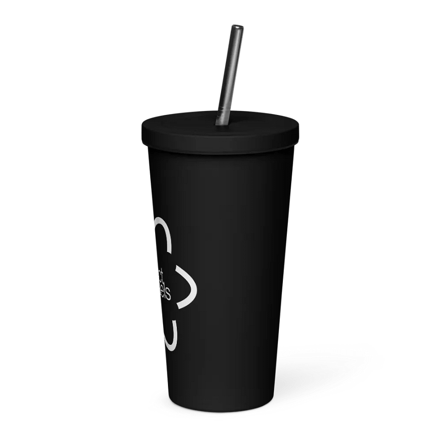 RB Insulated Tumbler with a Straw Black product image (4)