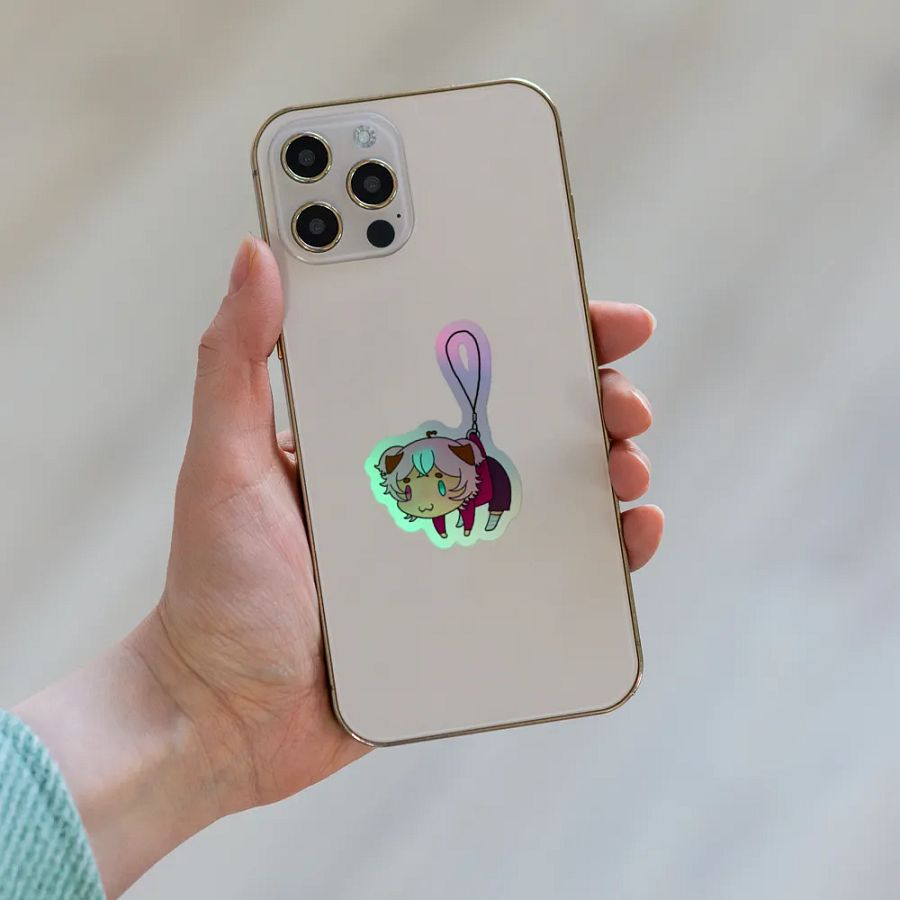 Keychain Bean (Holographic sticker) product image (8)