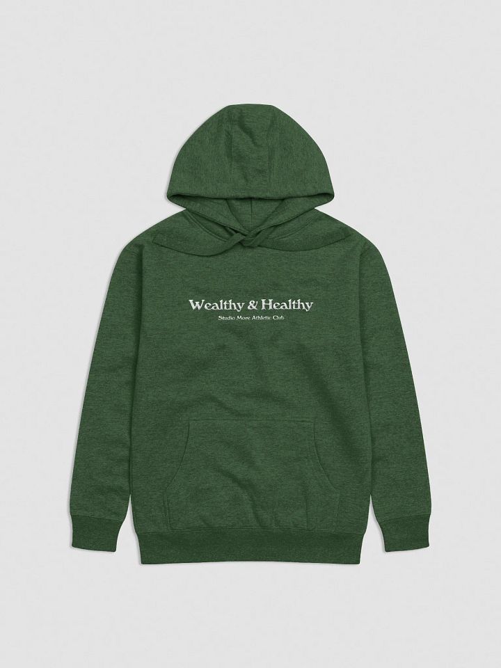Wealthy & Healthy - Embroidered Hoodie product image (1)