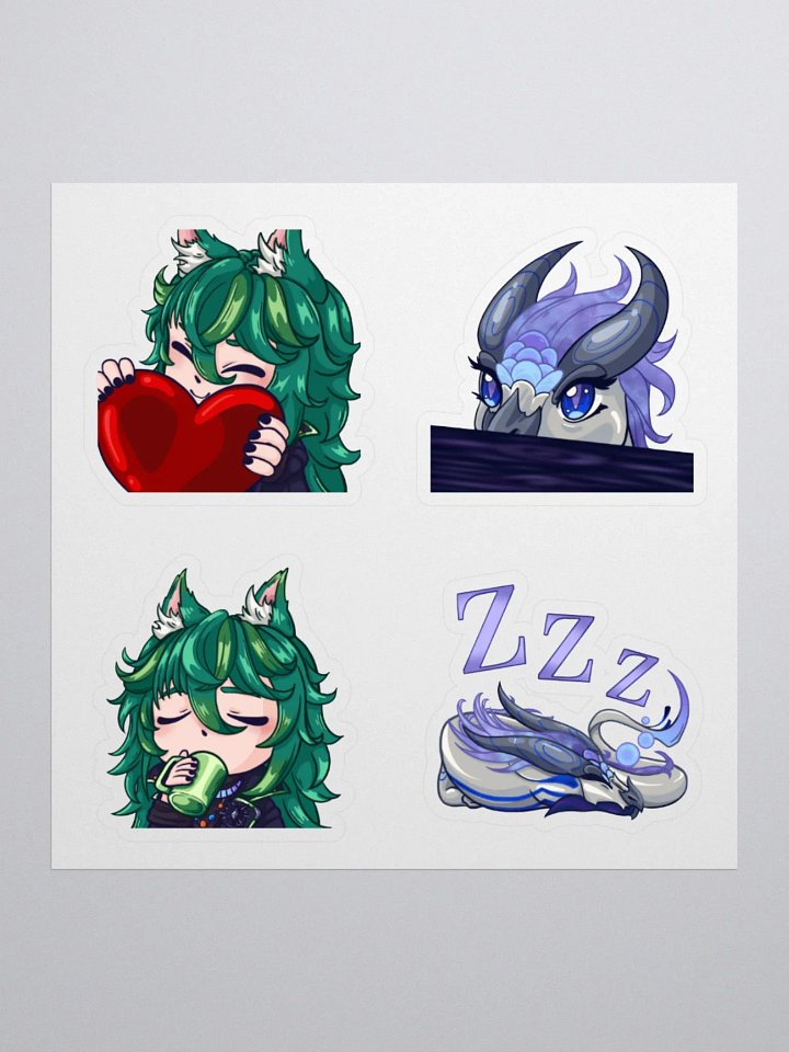 Emote Sticker Sheet #1 product image (1)