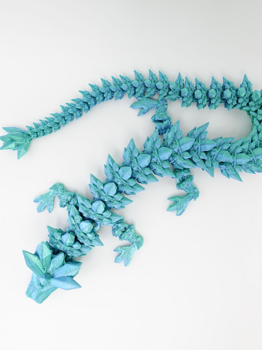 Silk Blue Green Baby Dragon product image (3)