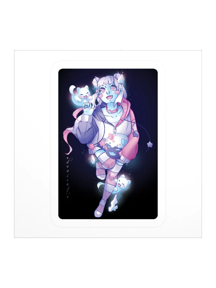 Sticker • CandiCat Ghost Girl & Ghost Cats • 2025 product image (2)