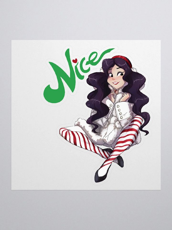 Santa's Nice List - Sticker product image (1)