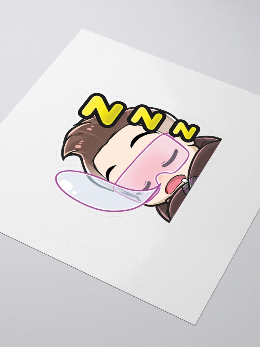 ASMR Destiny 'Sleepy' Kiss Cut Sticker product image (7)