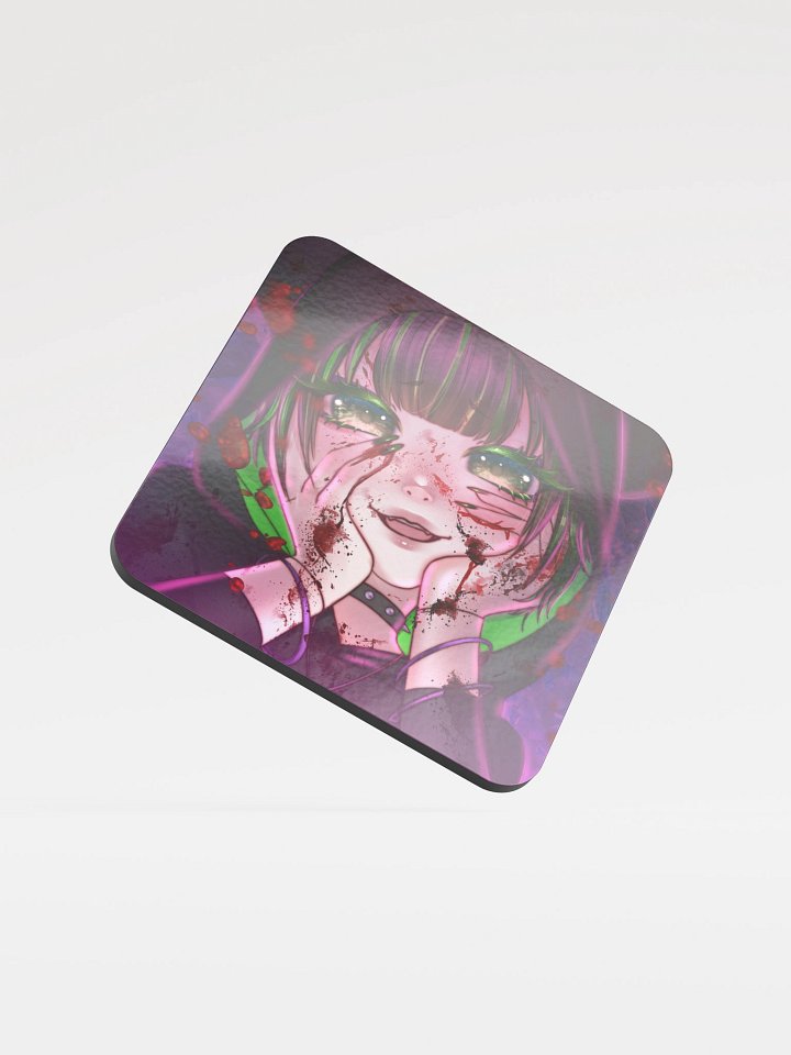 Yandere Vex Cork Coaster product image (1)