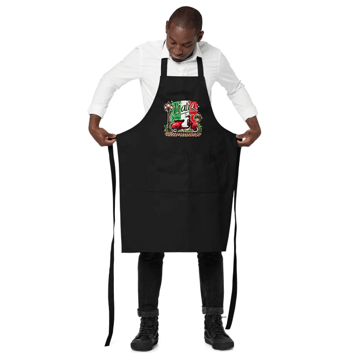 Italia Eco Apron - Italian Themed Merch product image (2)
