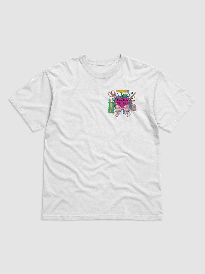 Back-To-School, Students Teachers Comfort Colors T-shirt - Pocket product image (2)