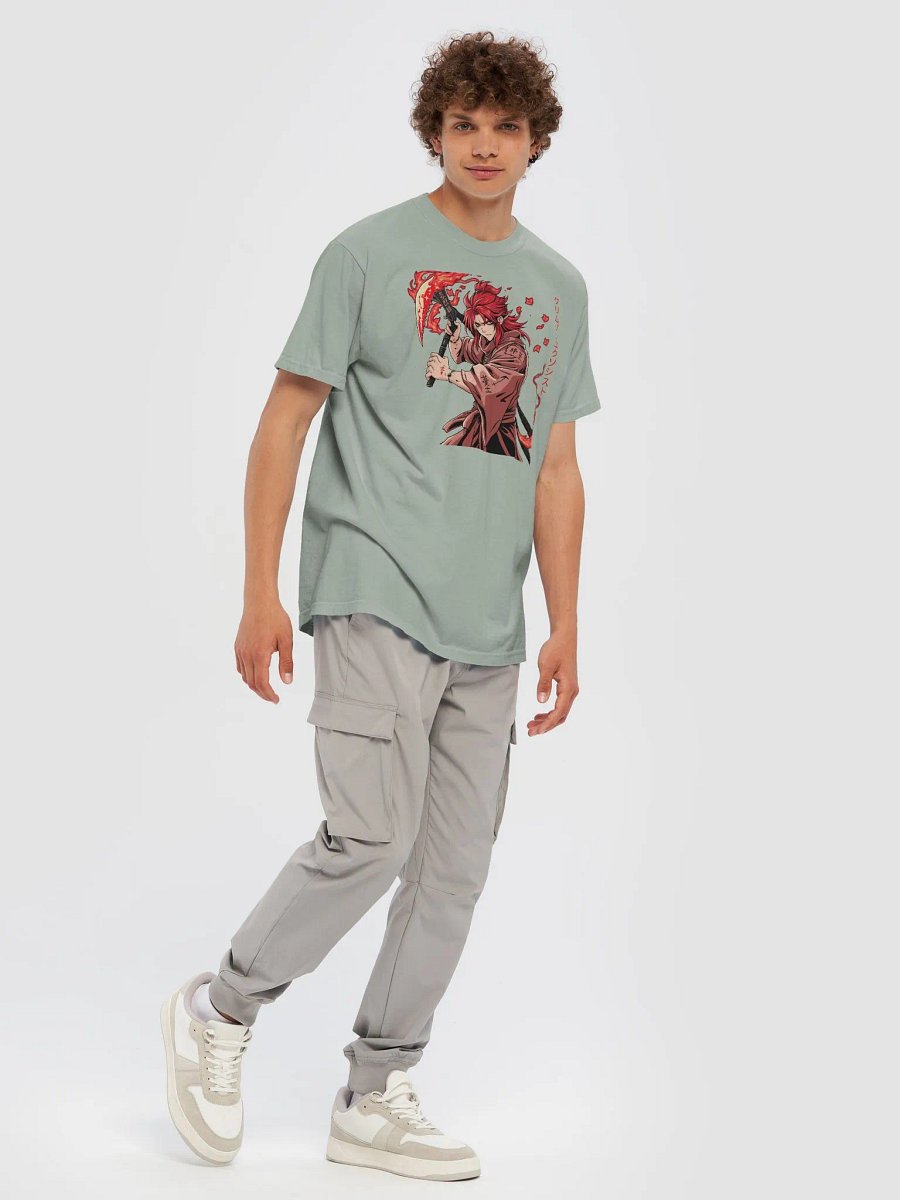 Crimson Exorcist Anime Men's T-Shirt product image (7)