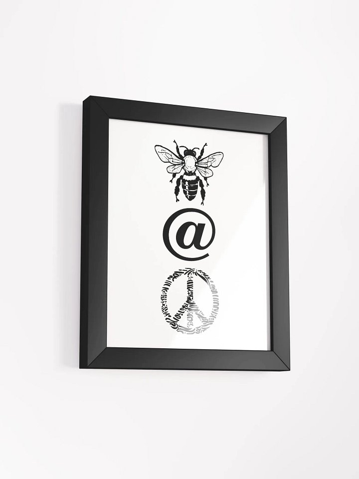 Divine Be @ Peace Framed Poster product image (15)