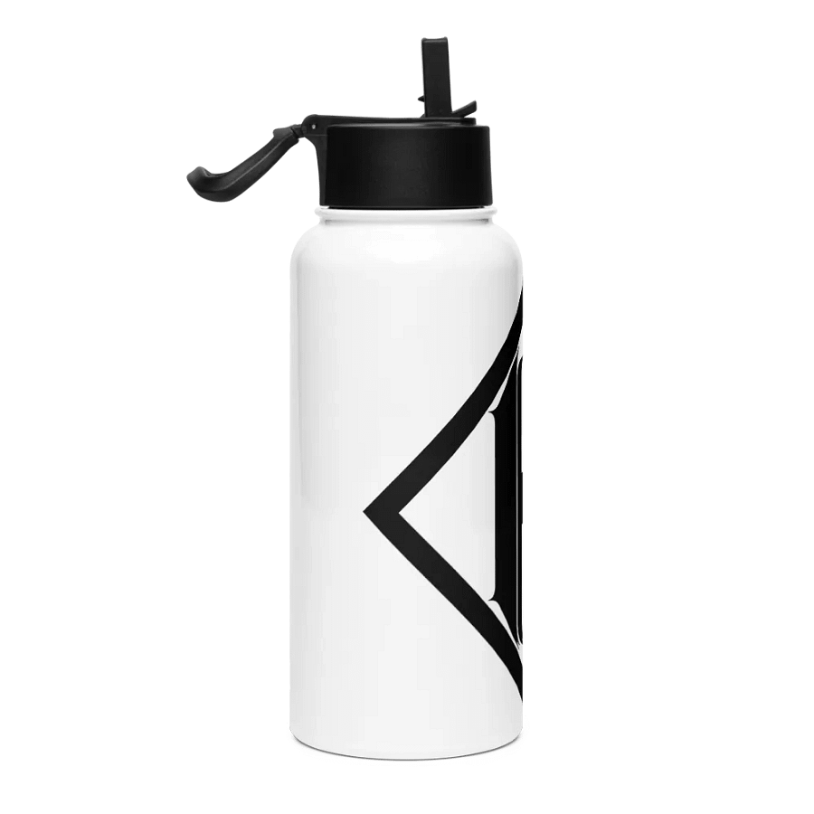 Stainless Steel 32oz Logo Bottle with Straw product image (4)