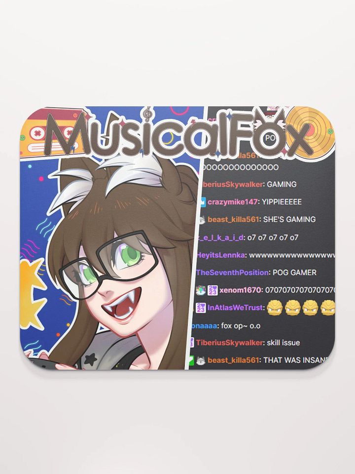 4 Year Streamversary Mousepad product image (2)