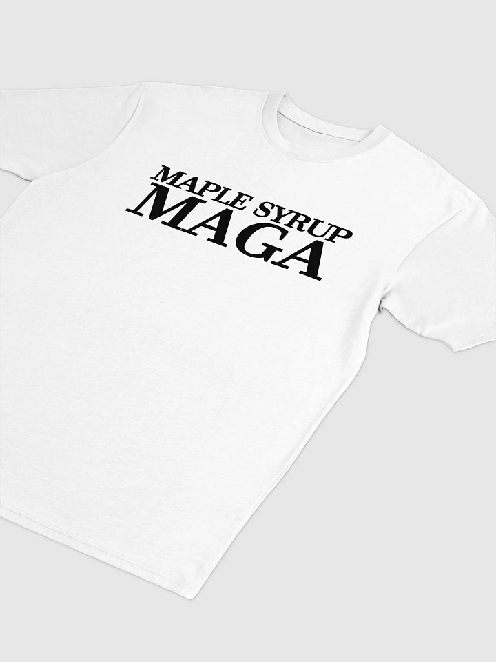 MAPLE SYRUP MAGA White T-SHIRT product image (2)
