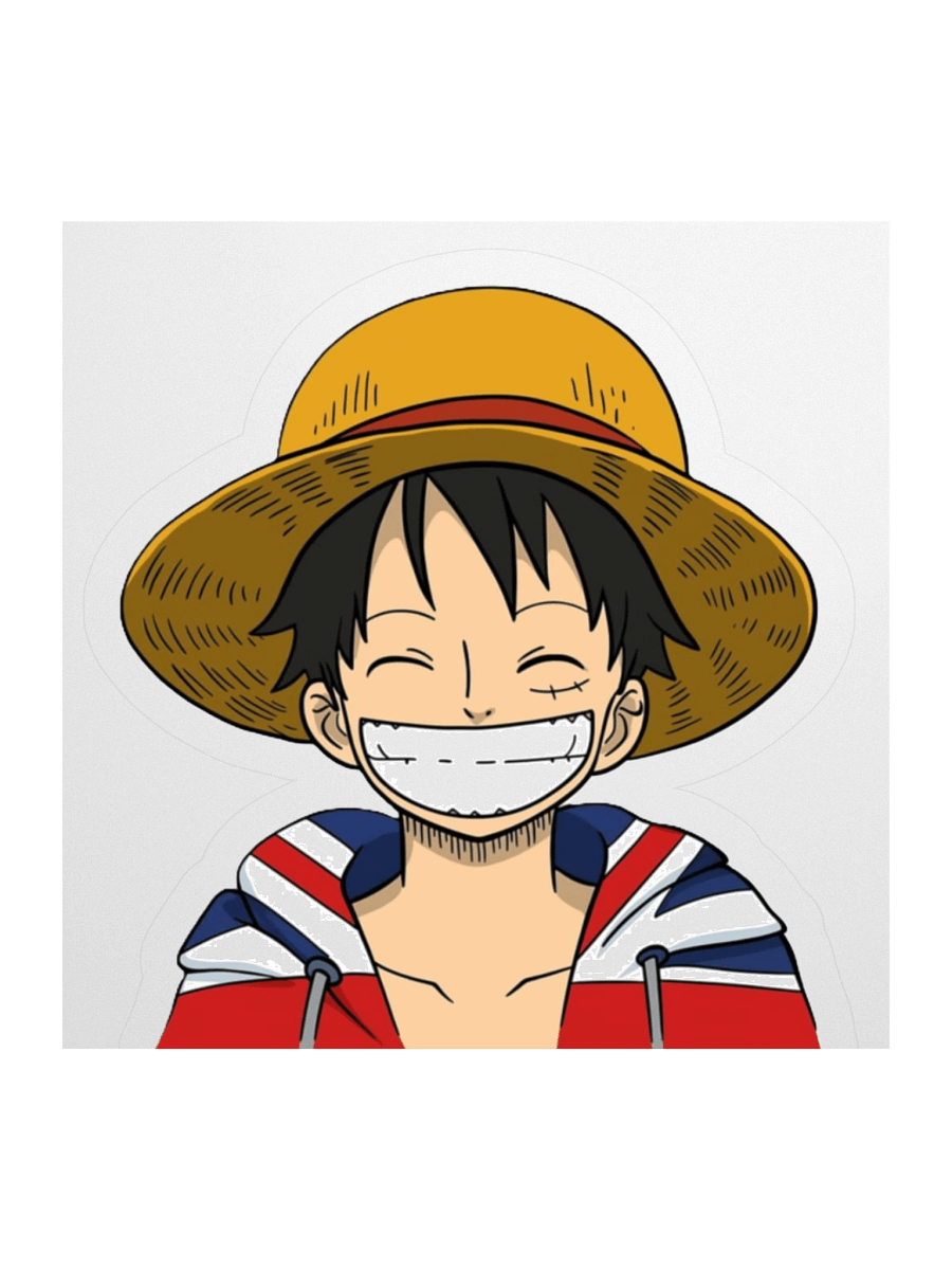 UBC "Union Luffy" Sticker product image (1)