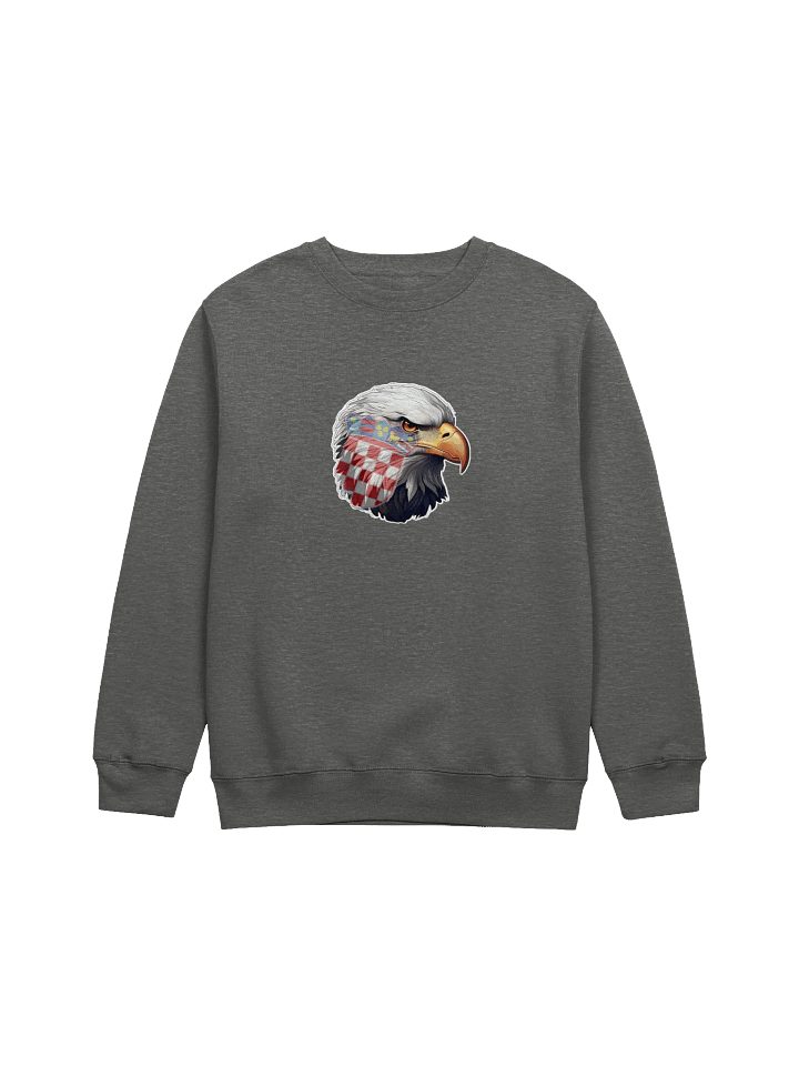 Croatian Eagle Flag Crewneck Sweatshirt product image (5)
