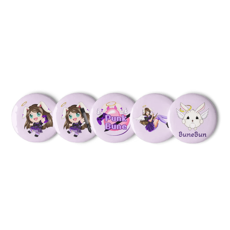 PunkBune Button Pin Pack product image (3)