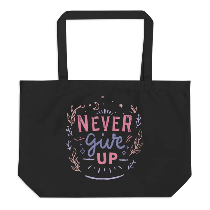 Starry Never Give Up Eco Tote product image (1)