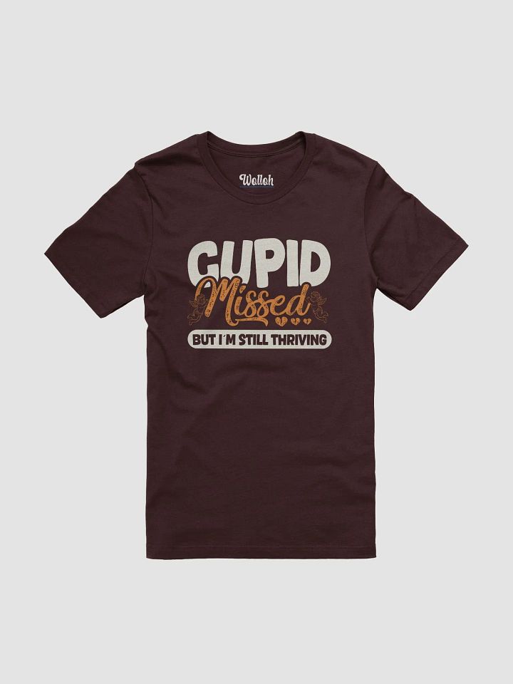 Cupid Missed - Funny Anti-Valentine's Day T-shirt for singles product image (1)