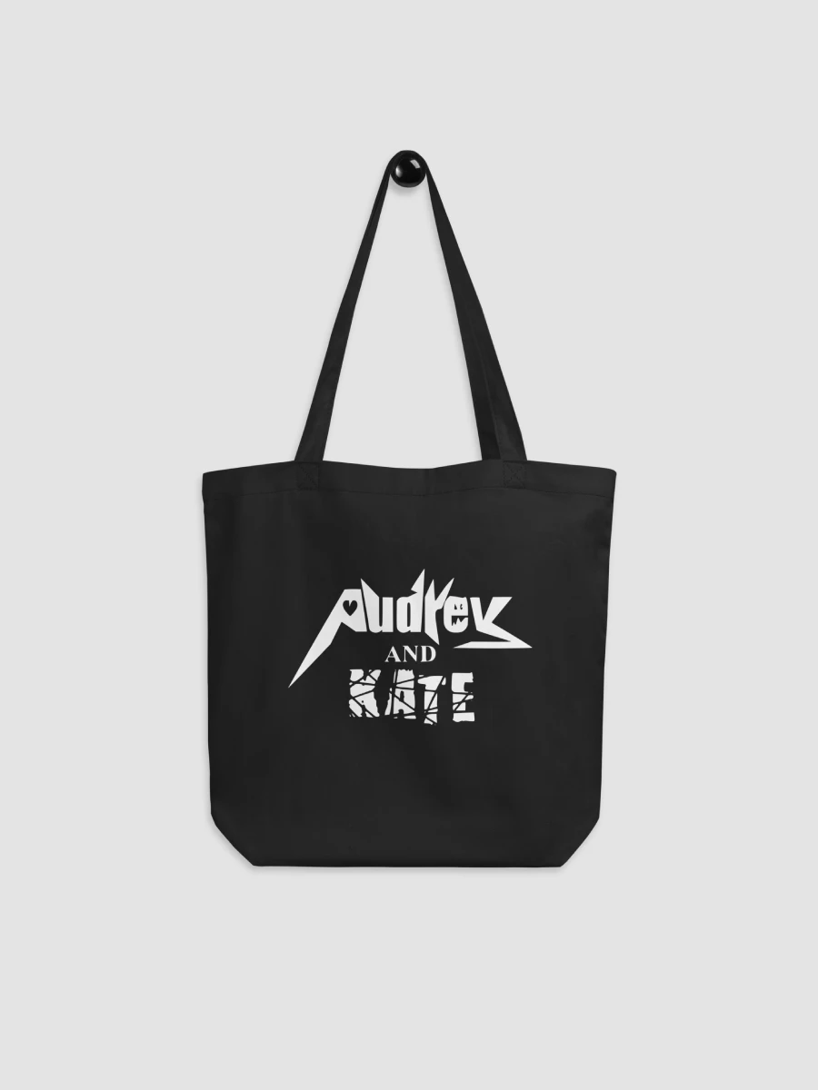 Audrey and Kate Official Square White Logo Eco Tote Bag product image (2)