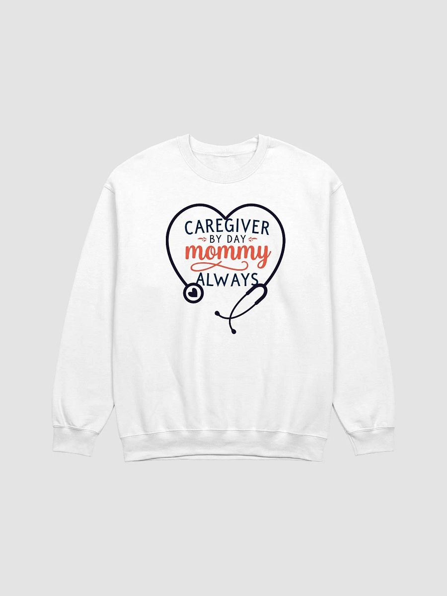 Mommy Always Heart Stethoscope Sweatshirt product image (1)
