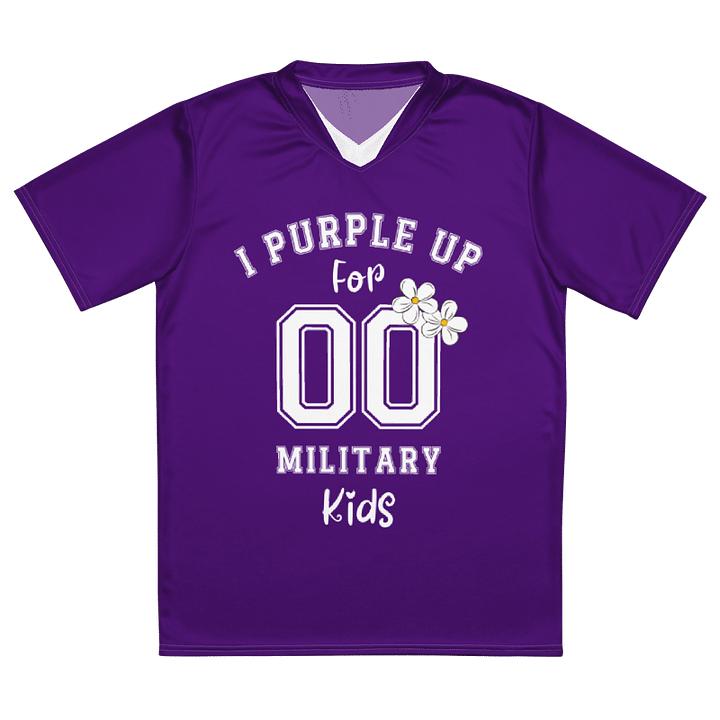 Purple Up For Military Kids Premium Jersey For Women And Girls product image (1)
