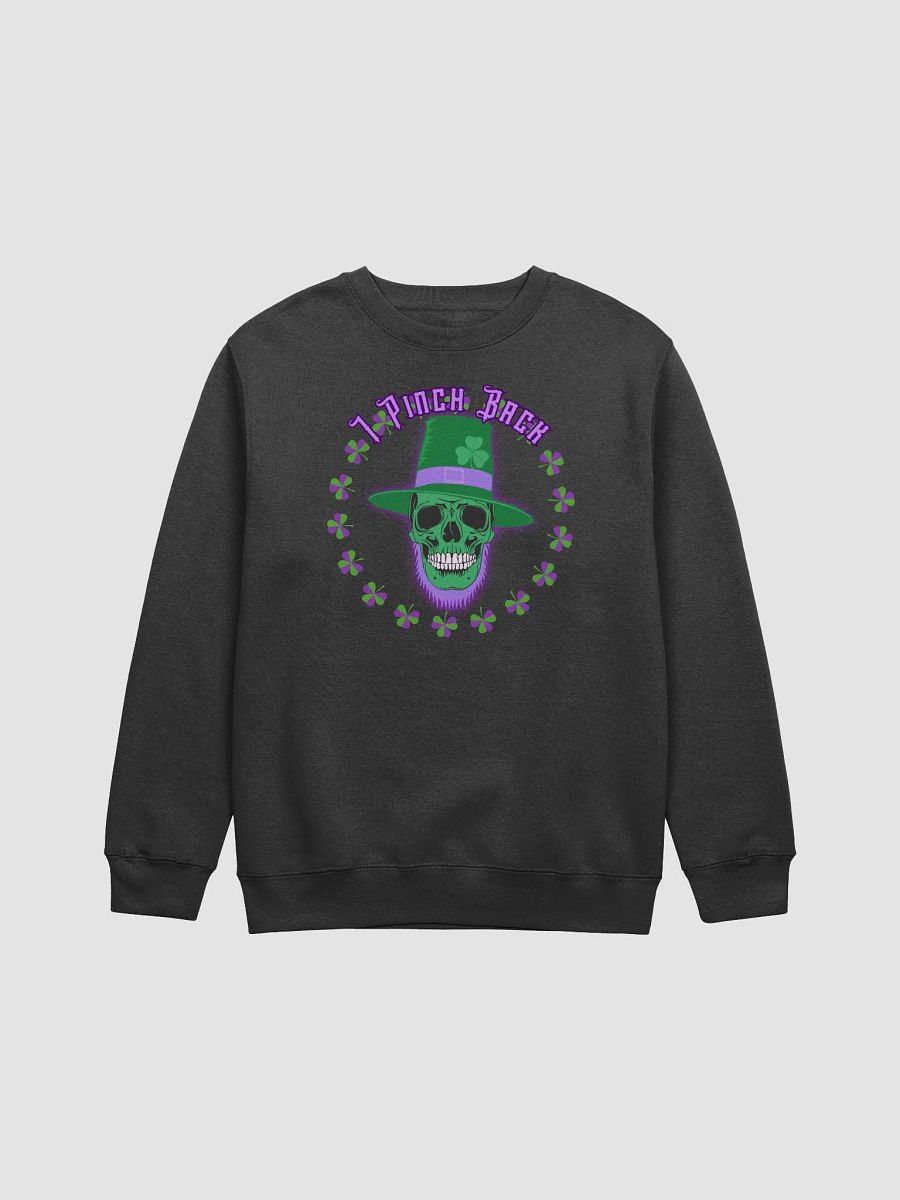 Pinch Back Skull Premium Crewneck Sweatshirt product image (1)