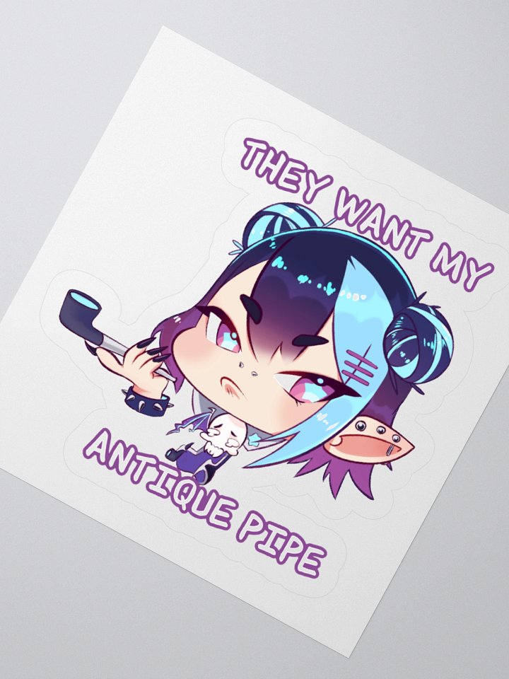 Antique Pipe Sticker product image (2)