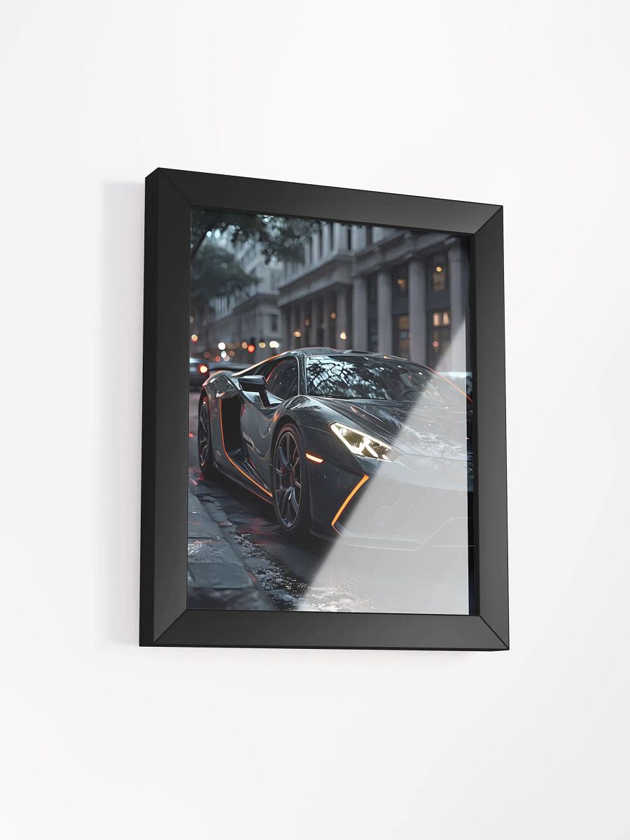 Sleek Sports Car: Urban Elegance Matte Poster product image (3)