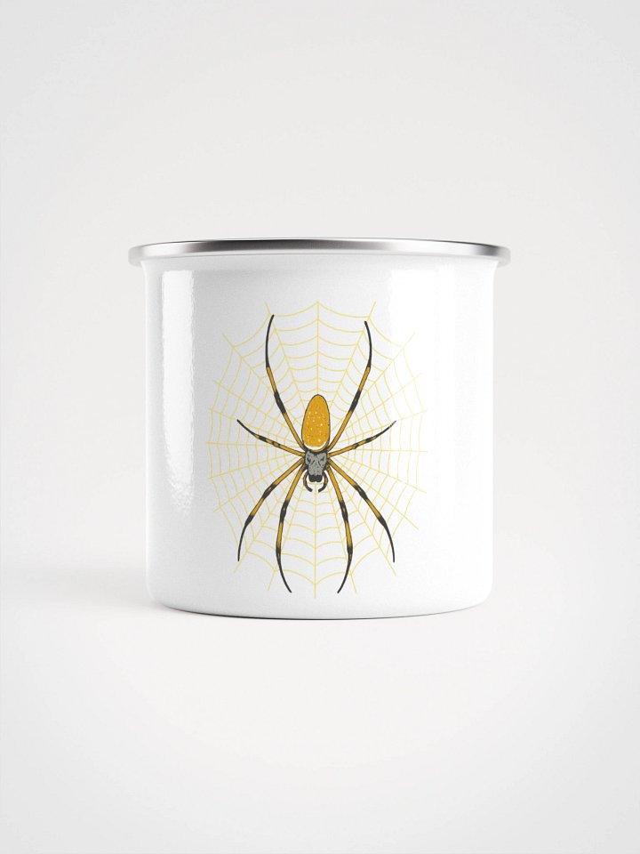 Orb Weaver Enamel Mug product image (1)
