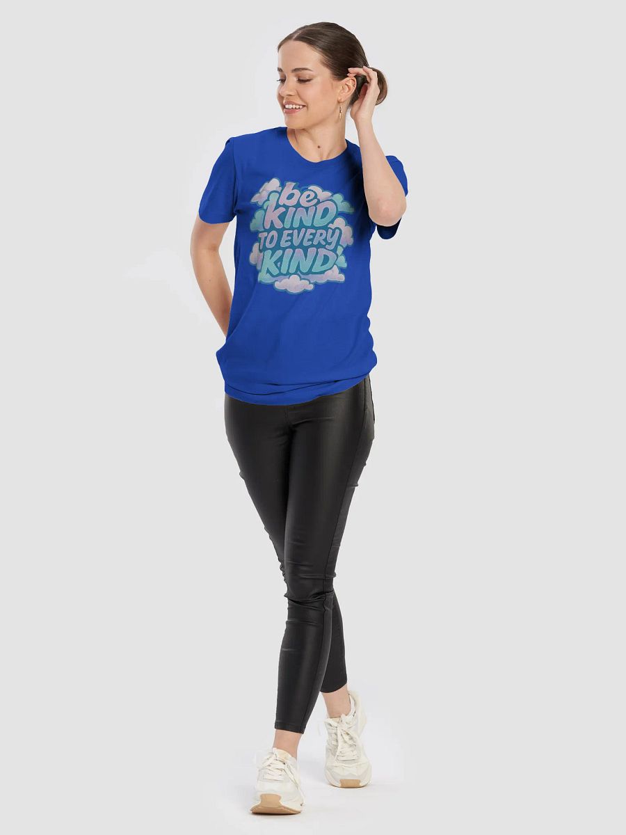 Be Kind to Every Kind T-Shirt – Pastel Cloud Graphic Tee product image (10)