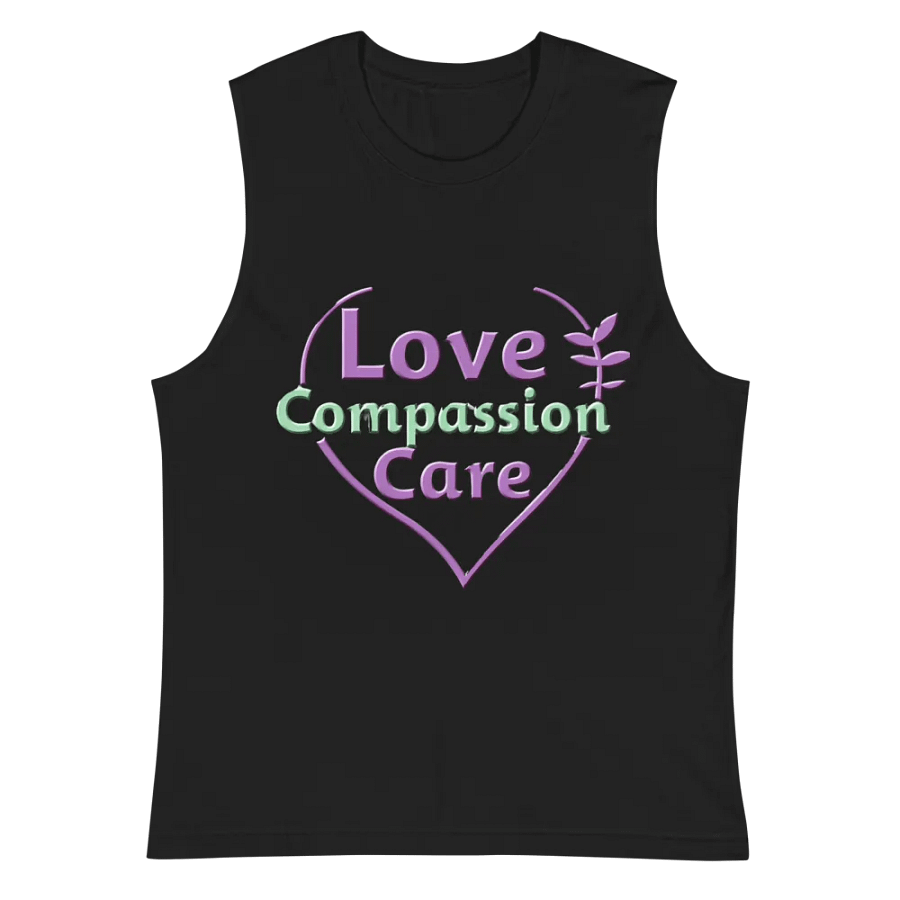 Love, Compassion, Care Heart Muscle Tank product image (3)