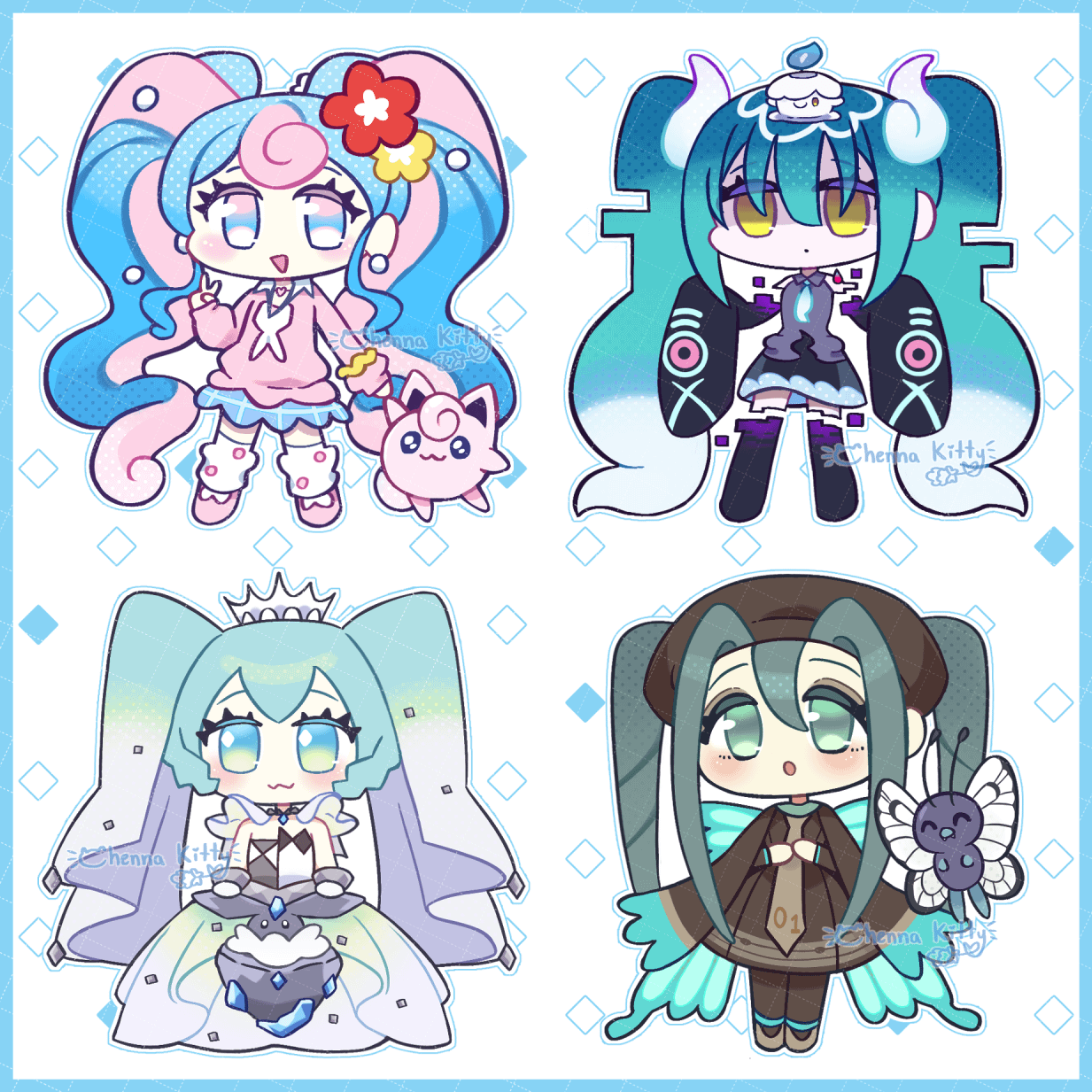 Miku Vinyl Stickers product image (1)