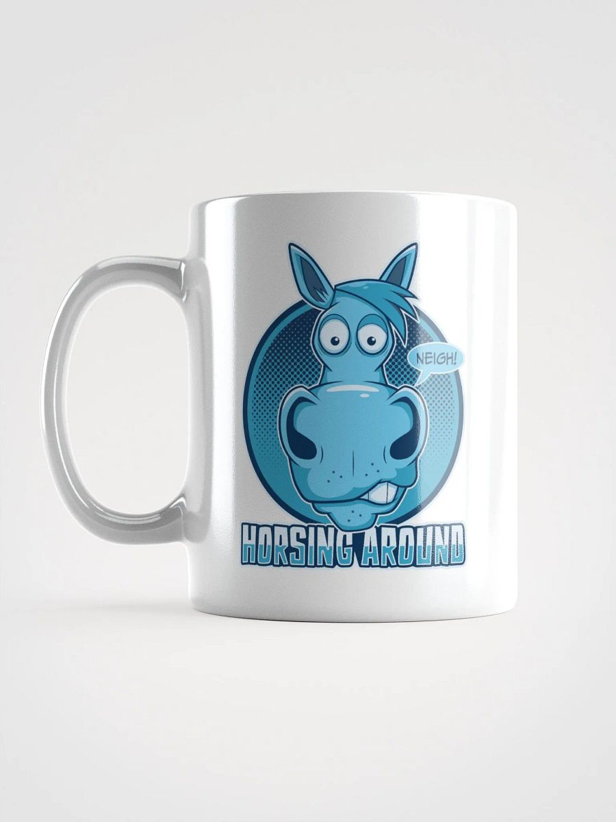 Funny Retro Horse Lover Coffee Mug – Horsing Around product image (5)