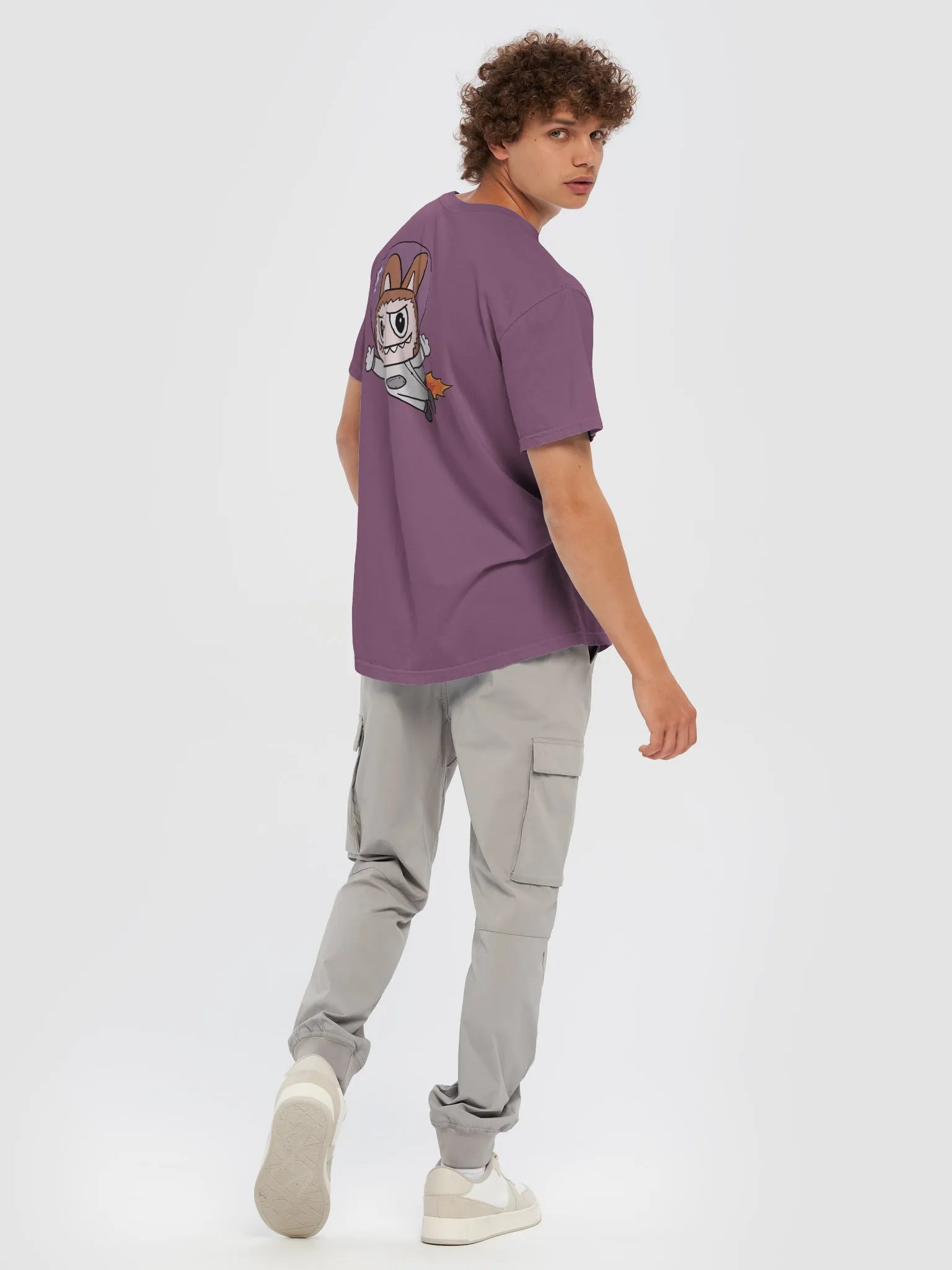 Labubu The Monsters Astro Bunny Jetpack T-Shirt product image (46)