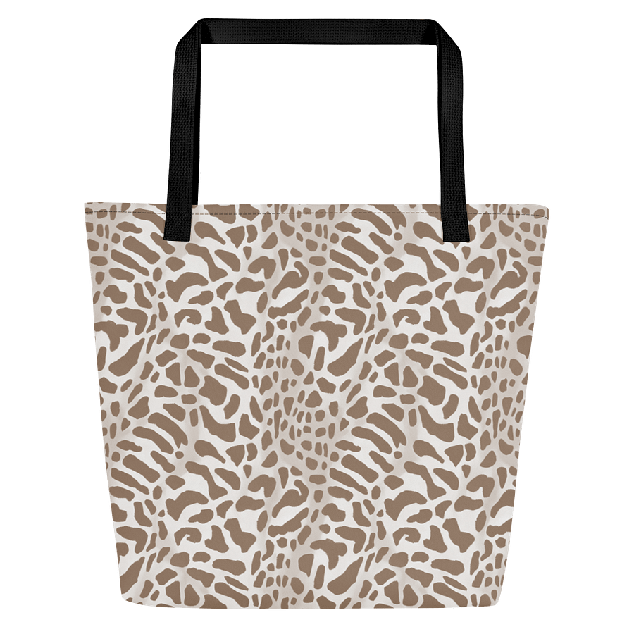 Cappuccino Giraffe Tote Bag product image (3)