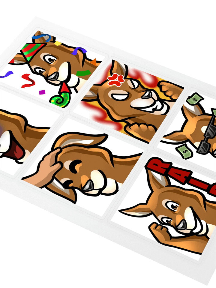 Emote Sticker Pack 3 product image (2)