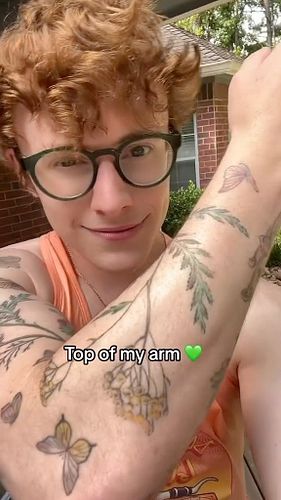 Rating tattoo pain #tattoo #model #viral