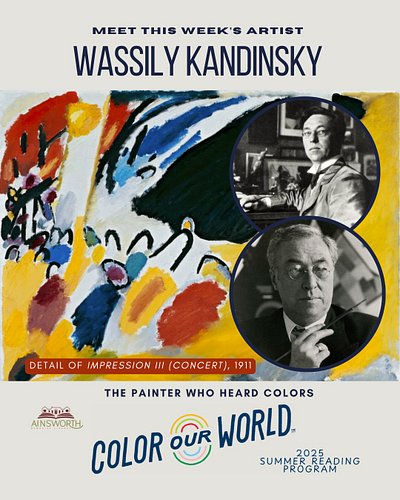Wassily Kandinsky was an abstract artist who loved color. He experienced what is known as synesthesia, meaning he could 
