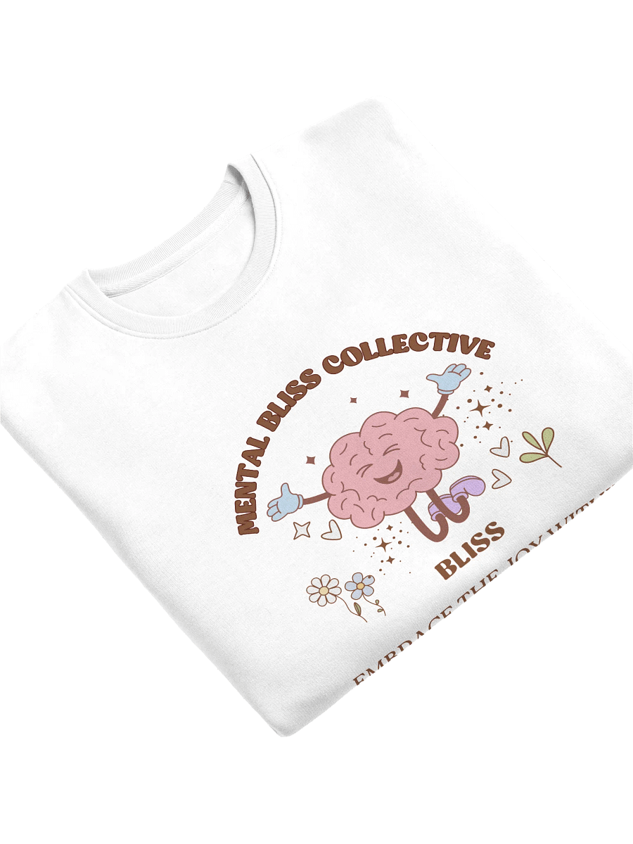 Bliss Embrace the Joy Within Unisex Eco Sweatshirt - Find Your Inner Bliss product image (5)