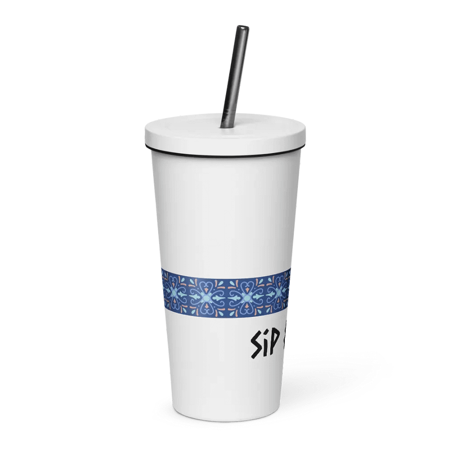 Insulated Tumbler with a Straw (sip) product image (4)