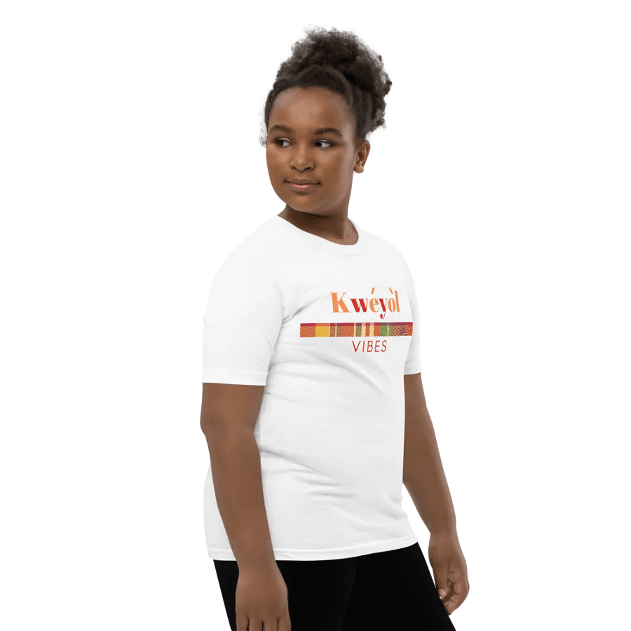 Kwéyòl Vibes Youth T-Shirt product image (96)