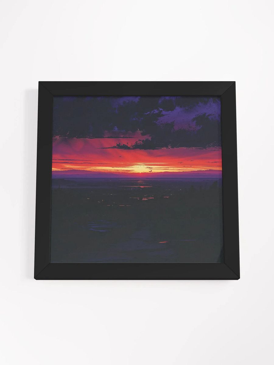 Nocturne Ember Framed Print product image (37)