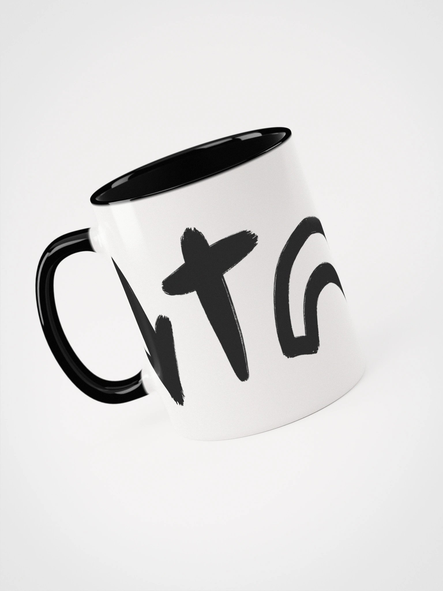 He Came. He Died. He Arose. He's Coming Back Christian Black & White Mug product image (5)